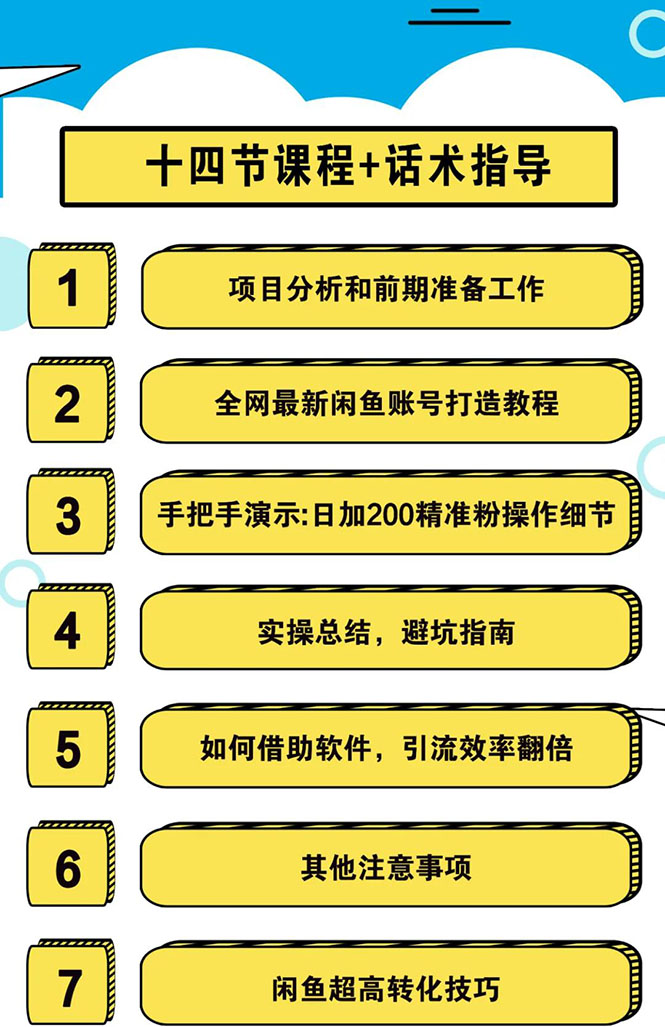 图片[2]-（1534期）实战闲鱼被动引流4.0技术，坐等粉丝来找你，实操演示日加200+精准粉-副业城