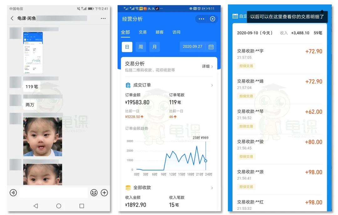 图片[3]-（1557期）龟课·闲鱼无货源电商课程第16期：可单干或批量操作，月入几千到几万-副业城