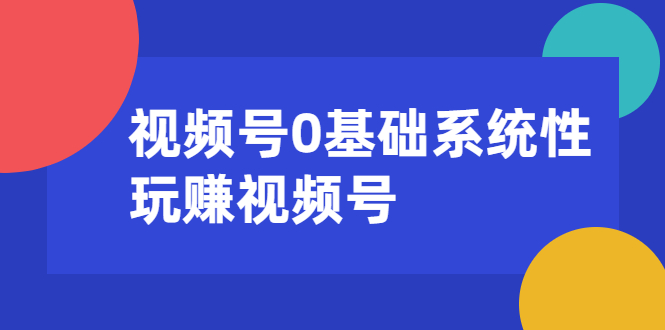 （1624期）视频号0基础系统性玩赚视频号内容运营+引流+快速变现（20节课）-副业城