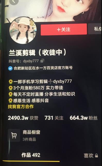 图片[2]-（1776期）兰溪抖音混剪：一部手机学习剪辑，3个月涨粉580万【全套视频课程】-副业城