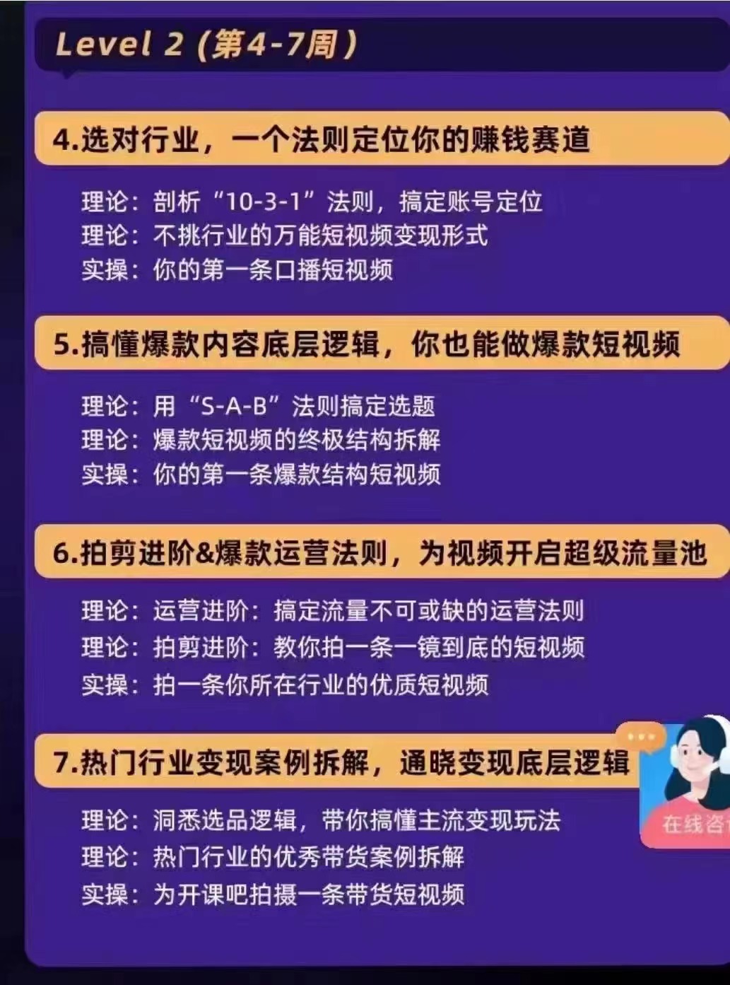 图片[3]-（2858期）抖音变现实操训练营：0基础打造爆款500W+短视频（26节视频课）-副业城