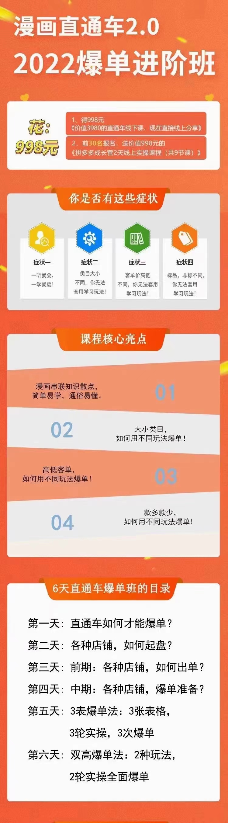 图片[2]-（3368期）2022直通车爆单进阶班2.0，六天学会如何通过直通车爆单-副业城