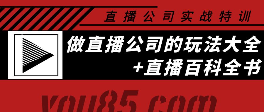 （3799期）老陈·直播公司实战特训：做直播公司的玩法大全+直播百科全书-副业城
