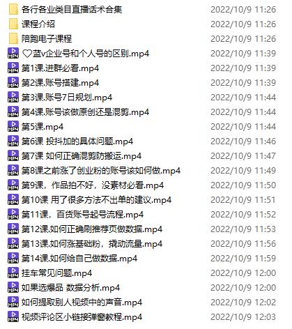 图片[2]-（3981期）抖音零食带货全套课程：从0到1搭建账号，涨粉卖货（提供素材库）-副业城