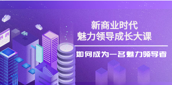 （3970期）新商业时代·魅力领导成长大课：如何成为一名魅力领导者（26节课时）-副业城