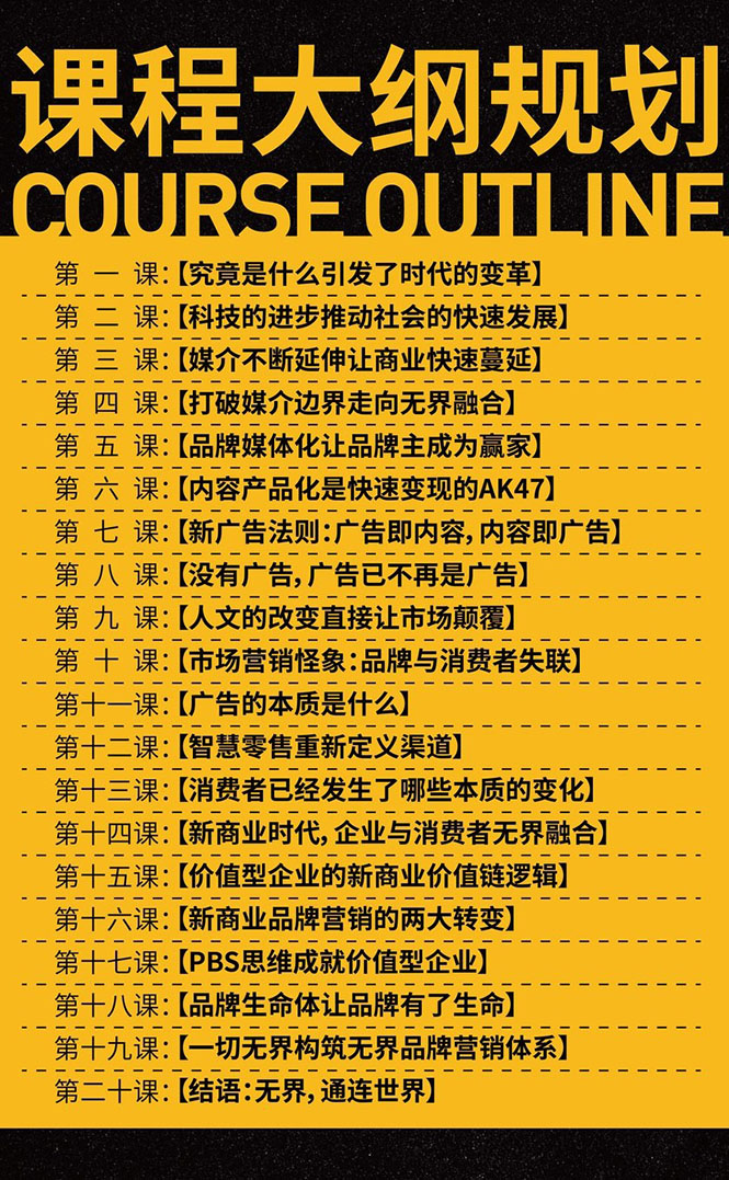 图片[2]-（3001期）无界营销思维转型课：1000个品牌实操经验，助你销量倍增（20节视频）-副业城