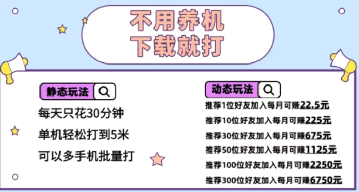 不用养机，无脑0撸掘金项目，半小时单机5米，可批量可推广-副业城