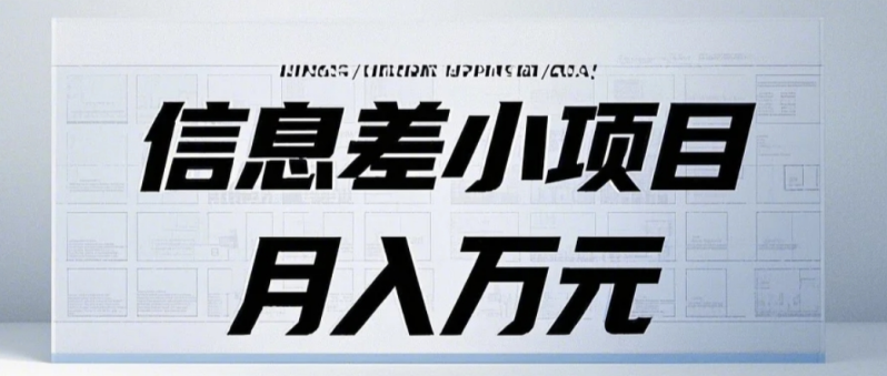 信息差小项目：国内外视频代下载，项目操作简单零成本零门槛月入过万-副业城