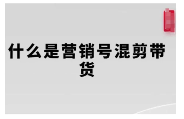 营销号混剪带货，从内容创作到流量变现的全流程，教你用营销号形式做混剪带货-副业城