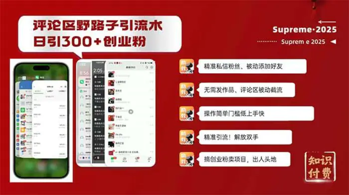 （14139期）评论区野路子截流创业粉新方法，日被动加300+创业粉，精准引流被动添加…-副业城