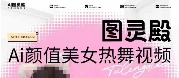 全网首发，原价988图灵殿AI颜值美女热舞视频，云端生图，轻松过原创-副业网