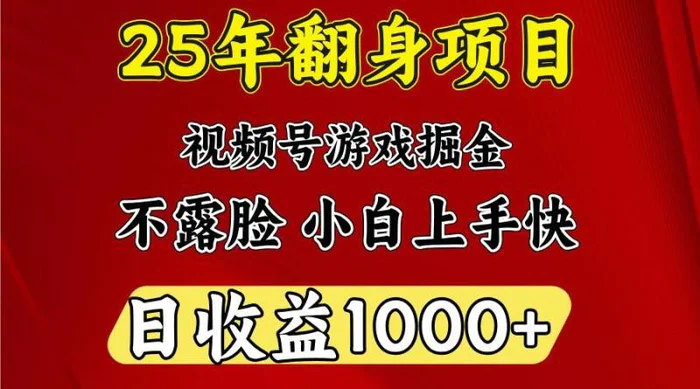 一天收益1000+ 25年开年落地好项目-副业城