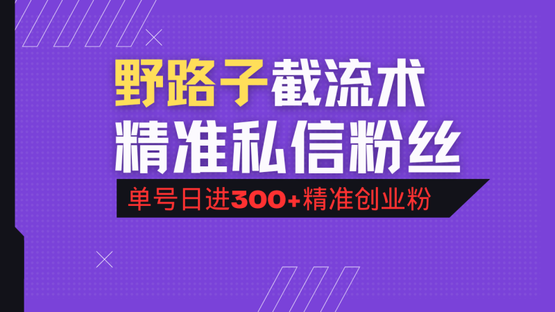 （14479期）抖音评论区野路子引流术，精准私信粉丝，单号日引流300+精准创业粉-副业城
