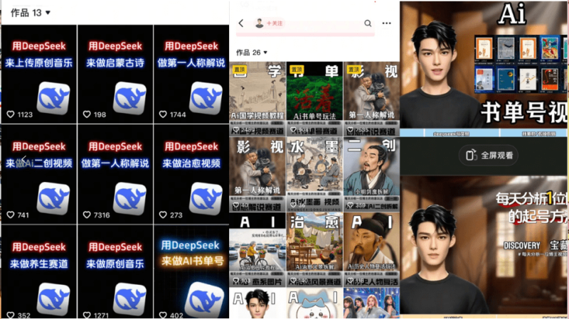 （14284期）Deep seek项目拆解+卡通数字人25年4月新玩法日引200+创业粉十分钟一条…-副业城
