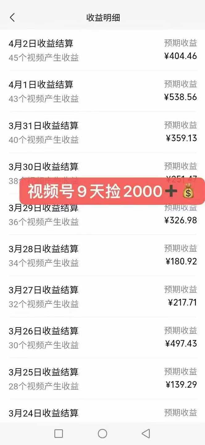 图片[6]-（14425期）全新托管躺赚项目，微信视频号公众号托管代运营，每天五分钟，收益大几百-副业网