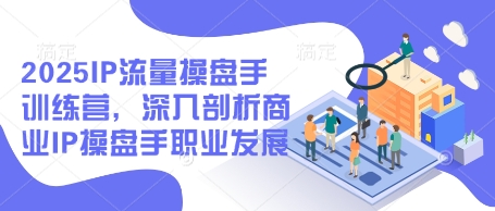 2025IP流量操盘手训练营，深入剖析商业IP操盘手职业发展-副业网