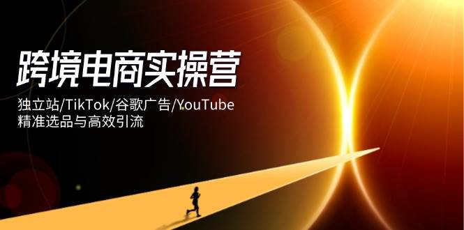 跨境电商实操营：独立站/TikTok/谷歌广告/YouTube，精准选品与高效引流-副业城