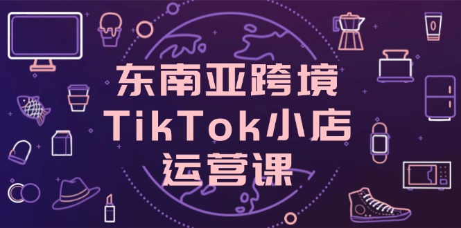 （14390期）东南亚跨境TikTok小店运营课，掌握店铺设置与流量转化核心技巧-副业城