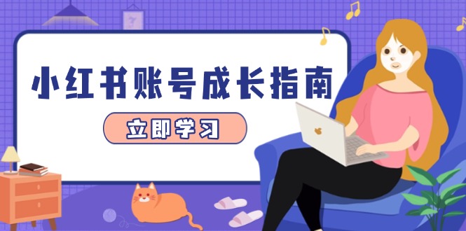 （14650期）小红书账号成长指南，爆款选题+精准定位+数据分析，系统提升账号变现能力-副业城