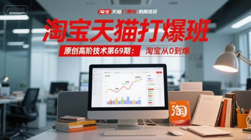 淘宝天猫打爆班原创高阶技术第69期：淘宝从0到爆-副业网