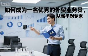 如何成为一名优秀的外贸业务员，从新手到专家-副业网