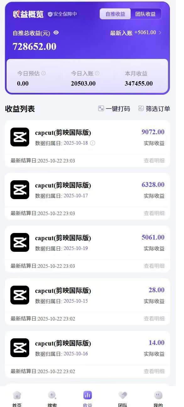 图片[2]-2025风口TK剪映capcut拉新项目，极限高客单，市场空白，2025下半年真正的蓝海项目-副业网