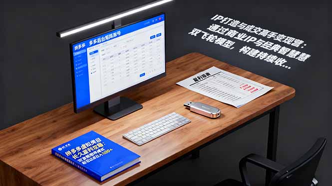 IP打造与成交高手变现营:通过商业IP+经典智慧双飞轮模型 构建持续收钱系统-副业网