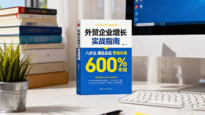 外贸企业增长实战指南，八步法、爆品选品、营销布局，业绩增长300%-副业网