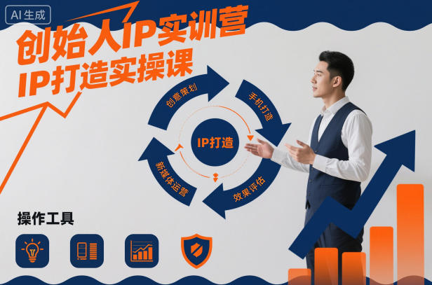 创始人IP实训营，IP打造实操课-副业网