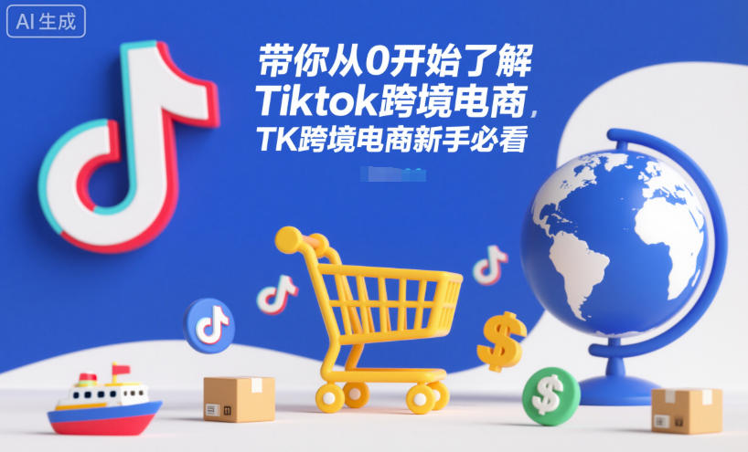 带你从0开始了解Tiktok跨境电商，TK跨境电商新手必看-副业网