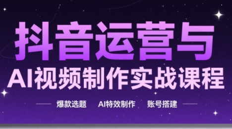 高姐·AI+运营玩转抖音(更新)-副业网