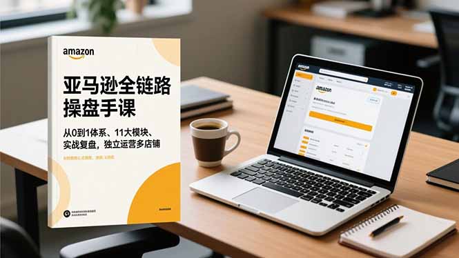 亚马逊全链路操盘手课，从0到1体系、11大模块、实战复盘，独立运营多店铺-副业网