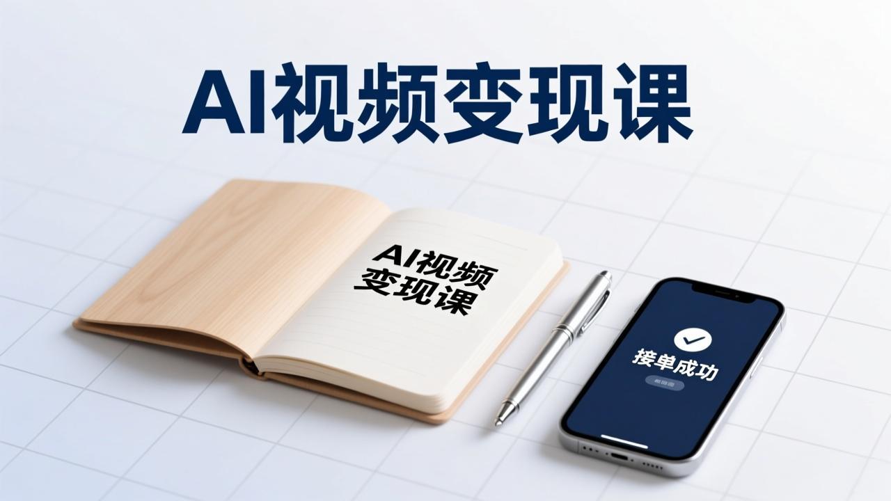 AI视频变现课，学完即可创作短片、接商单，实现副业增收，单项目报价可达千元-副业网