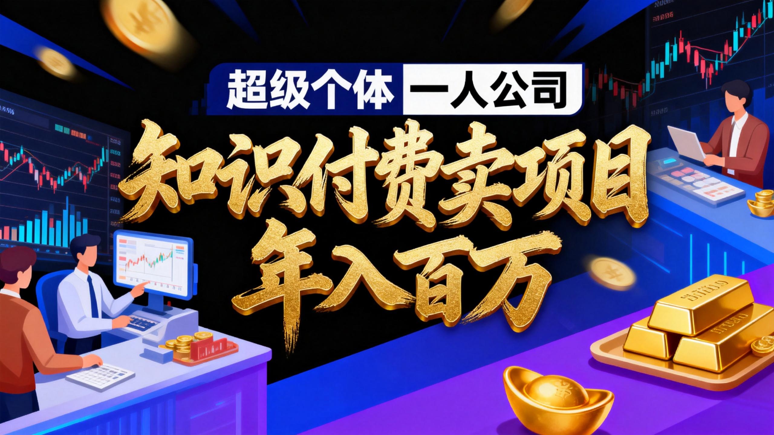 2026年“超级个体一人公司”私域卖项目年入百万，个人IP-精准引流-项目包装-转化成交-副业网