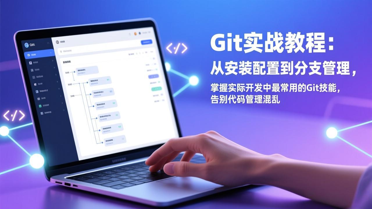 Git实战教程：从安装配置到分支管理，掌握实际开发中最常用的Git技能，告别代码管理混乱-副业网