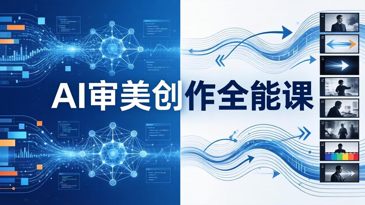 AI审美创作全能课：MJ+Seedance+模型训练+影视分镜+编剧，一站式掌握AI艺术创作-副业网