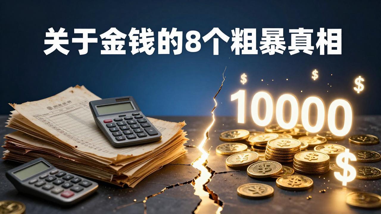 付费文章：关于金钱的 8 个粗暴真相，彻底重塑你的赚钱思维与财富认知-副业网