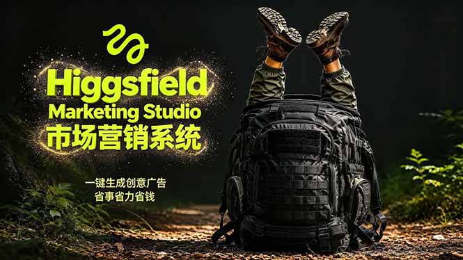AI广告工作流实战：从脚本到画面用Higgsfield完成，商家也能做品牌视频，省万元成本！附提示词-副业网