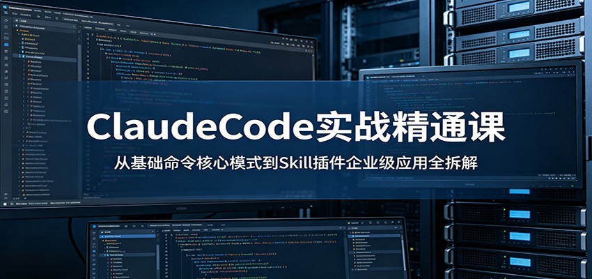 ClaudeCode实战精通课：从基础命令核心模式到Skill插件企业级应用全拆解-副业网