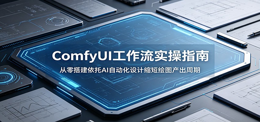 ComfyUI 工作流实操指南：从零搭建依托AI自动化设计缩短绘图产出周期-副业网